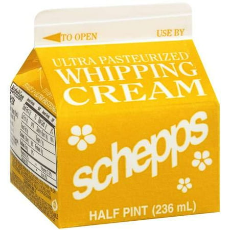 Schepps Fresh Ultra Pasteurized Heavy Whipping Cream, .5 pt
