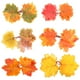 thumbnail image 1 of KAKOWELY 30 piezas de hojas de otoño para decoración de granja, guirnaldas de hojas de arce, 1 of 5