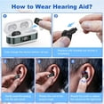 thumbnail image 6 of SUWU Hearing Aids for Seniors with digital Displays,Wireless Hearing Aids with Adjustable Volume,Invisible Hearing Amplifier with Noise Reduction with Large Capacity Battery Charging Case, 6 of 9