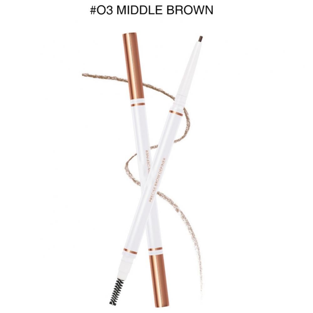 O.TWO.O Eyebrow Pencil Waterproof Natural Long Lasting Eye Brow Tint