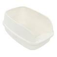 thumbnail image 1 of Pet Cat Litter Box,Cat Litter Box Semi Semi Enclosed Cat Toilet Cat Potty Dependable Performance, 1 of 9