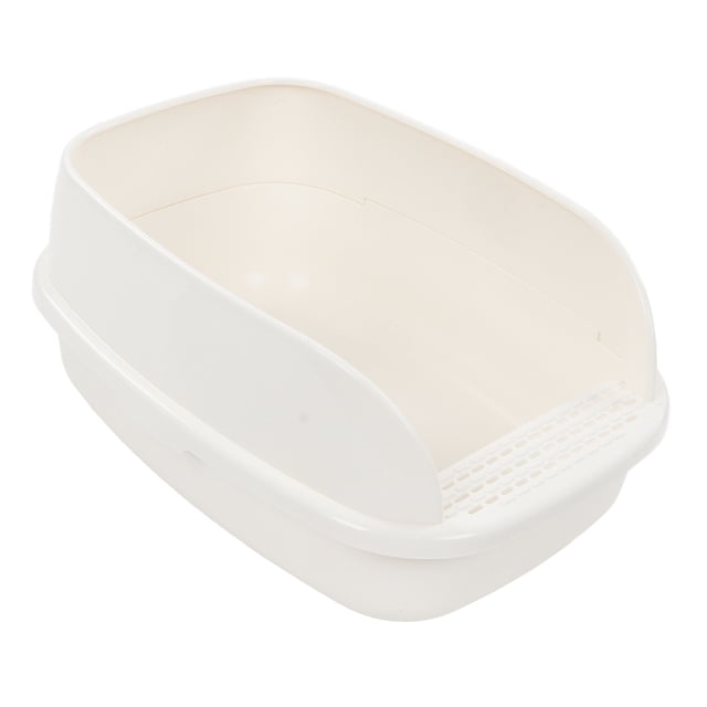 Pet Cat Litter Box,Cat Litter Box Semi Semi Enclosed Cat Toilet Cat Potty Dependable Performance