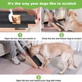 thumbnail image 2 of M-Shaped Dog Scratch Pad for Nails, 2 of 6