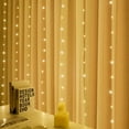 thumbnail image 5 of Naiyafly 3 Meter 300 Lamp LED String Lights Remote Control USB Wedding Garland Curtain Holiday For Bedroom Bulb Fairy Christmas Decoration, 5 of 6