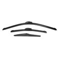 thumbnail image 1 of Unique Bargains 1 Set Front Rear Windshield Wiper Blade Fit for Hyundai Accent 2012-2017 for Kia Rio 2012-2017 Black, 1 of 6