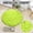 A001- Grass green, variant on Round Bathroom Rug with Soft Plush Texture, 15.7 Inches Diameter, Vibrant Red, for Bedroom Or Bathroom Floor