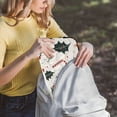 thumbnail image 5 of FORMRS 13"-13.3" Laptop Sleeve Protective Case Soft Carrying Quilted Computer Bag Cover, White Christmas Holly, 5 of 7