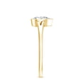 thumbnail image 3 of Rosec Jewels Lab Grown Diamond Bezel Setting Engagement Ring - 0.6 Carat - EF-VS Quality, 18K Yellow Gold, US 12.00, 3 of 8