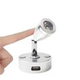 thumbnail image 2 of Bearachild Foco de lectura LED de 12 V y 3 W, foco de techo/pared USB, lámpara de pared pequeña ajustable duradera con interruptor táctil regulable para Iluminación y accesorios Luz blanca cálida Bearachild HA026732-02, 2 of 5