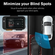 YADA Roadcam AI PLUS, AI-Powered 4K Dash Cam with 1080p Rear Cam, Full-Coverage Driver Assistance