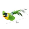 thumbnail image 6 of Chirping Bird Cat Toy - Interactive Flapping Wings Plush Bird Toy Battery Operated Stimulate Animal Kitten Toy, 6 of 8