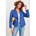 thumbnail image 3 of Abrigo PRETTYGARDEN 2025 de Ante Sintético Azul Talle S, 3 of 9