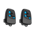 thumbnail image 1 of 2Pcs Remote Control for PECCININ Garage Door Opener 433.92MHz Rolling Code 3 Buttons Transmitter Garage Door Duplicator, 1 of 6