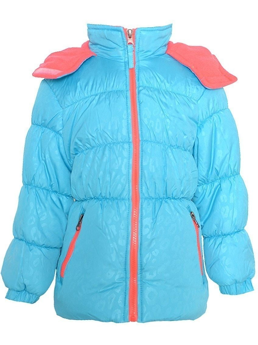 girls turquoise coat