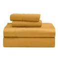 thumbnail image 2 of Superior Egyptian Cotton Eco-Friendly 1200 TC Sheet Set, Full, Dijon, 2 of 13