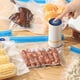 thumbnail image 3 of Sellador al vacío de alimentos, envasador, bomba de vacío eléctrica de evacuación de aire de mano Blanco mayimx Máquina selladora al vacío, 3 of 8