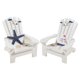 thumbnail image 3 of 2Pcs Small Wooden Chair Ornament Beach Decor Nautical Decoration for Home Office, 3 of 3