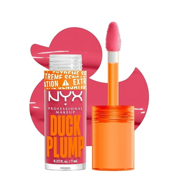 Brillo de labios NYX PROFESSIONAL MAKEUP Duck Plump Strike a Rose 7 ml
