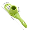 thumbnail image 3 of Matsuzay Prensa multifunción para moler ajo y jengibre, herramienta de cocina, accesorios de cocina, portátil, Color aleatorio, 1 ud. Cocina y Comedor verde Matsuzay HA6539-02B, 3 of 6