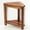 Natural Finish, variant on Corner Shower Stool with Storage Shelf Shower Foot Rest for Shaving Legs Small Bench for Inside Shower to Sit on Bath Seat - Acacia Wood