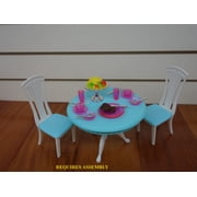 My Fancy Life Dining Area Dollhouse Furniture with Accessories