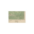 thumbnail image 2 of Topographical Map - Llano Texas Quad - USGS 1954 - Vintage Wall Art, 2 of 4
