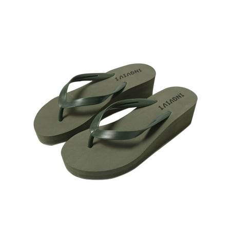 

Rotosw Women s Ladies Summer Platform Flip Flop Thong Outdoor Beach Light Wedge Sandal Slipper