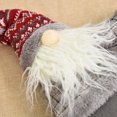 thumbnail image 4 of Kearding Cortina de Navidad hebilla Tieback lindo bosque hombre Tiebacks con sombrero largo felpa gancho sujetador abrazadera ventana decoración hogar Kits de decoración para fiestas Rojo Kearding HA070332-01, 4 of 6