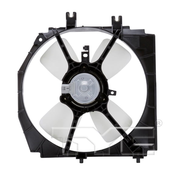 TYC 600490 for Mazda Replacement Radiator Cooling Fan Assembly Fits 2000 Mazda Protege