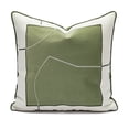 thumbnail image 1 of Nvzi Funda de almohada decorativa de 18 x 18 pulgadas, estilo rústico, moderna, para sofá, sala de estar, color verde, 1 of 3