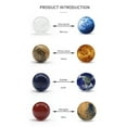 thumbnail image 4 of Simulation The Solar System Cosmic Planet System Model Science Educational Toys Plastic Toy Ball Ornaments, 4 of 9