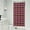 Boho Red Colorful, variant on Brown Triangular Geometric Pattern Shower Curtain 36"x72" ,Bathroom Decorative Shower Curtains Set with 12 Hooks,Modern Waterproof Washable Shower Curtain