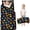 Butterfly and Multicolor Black Pattern, variant on Butterfly and Purple Green Pattern Teens Toddler Nap Mat with Pillow, Sleeping Mat Bag for Preschool Daycare 59"x22"