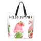 thumbnail image 1 of Fotbe Hello Summer Gnome Bolsa Tote Estética de Lona con Estampado para Mujer - Bolsa Reutilizable de Hombro Casual para Vacaciones, Compras, Trabajo y Gimnasio, 1 of 8