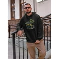 thumbnail image 2 of Rat Fink Yellow Hot Rod Devourer Hoodie Men -T-Line Designs, Male Large, 2 of 4