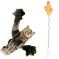 thumbnail image 4 of Elastic Spring Toy For Cat, Pet Interactive Toy At Elastic Spring Toy Metal Wire Spring Funny Cat Stick Pet Toy Cat Elastic Spring Toy  For Cat Racks Cactus Yellow, 4 of 8