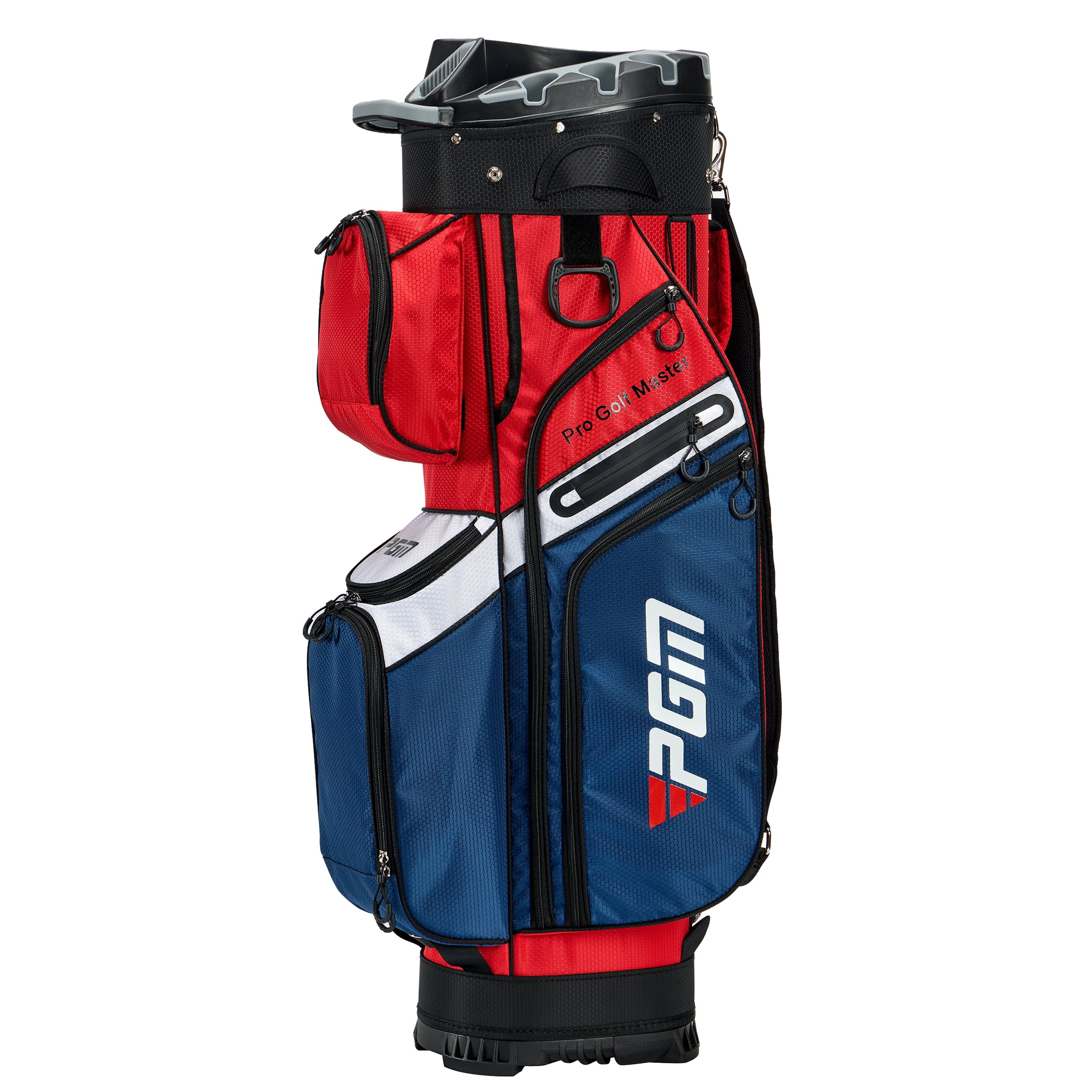 PGM Golf Cart Bag 14 Way Organizer Divider Silent Top Waterproof Bag/Blue