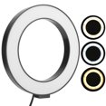 thumbnail image 3 of Ring Light Fashion DC 5V 2A Fill Light For Selfive Live Broadcast Phone Live Youtuber 16cm, 3 of 8