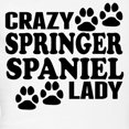 thumbnail image 3 of CafePress - Crazy Springer Spaniel Lady Pajamas - Women's Light Pajamas, 3 of 4