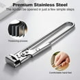 thumbnail image 5 of Adjustable Stainless Steel Jar Opener, Gripper Tight Lid Opener, 2026 New Handy Rubber Bottle Jar Opener for Weak Hands, Jar Openers Rated for Seniors, Kitchen Gadgets (2Pcs, 19.5cm/7.68inch), 5 of 9