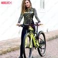 thumbnail image 3 of Ropa de ciclismo para mujer MLC, traje de suéter para mujer, traje de equipo de triatlón para exteriores, traje de carreras, mono blanco largo ajustado, 3 of 5