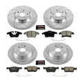 thumbnail image 3 of PowerStop Front and Rear Z23 Evolution Sport Carbon-Fiber Ceramic Brake Pad and Drilled & Slotted Rotor Kit Fits: FORD LINCOLN Select Models K6815, 3 of 10