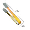 thumbnail image 2 of Hiroekza 304 Stainless Steel Food Tongs with Thickened Silicone Tips - Precision Kitchen Tweezer for Desserts, Charcuterie, BBQ, Ice Cubes & Appetizers Multi-color, 2 of 6