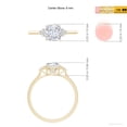 thumbnail image 5 of ANGARA IGI Certified Lab Grown 1.2 Ct Diamond Engagement Ring for Women in 14K Yellow Gold (Size-6mm| Color-F-G| Clarity-VS) | April Birthstone, Anniversary, Jewelry Gift for Women | Diamond Ring, 5 of 8