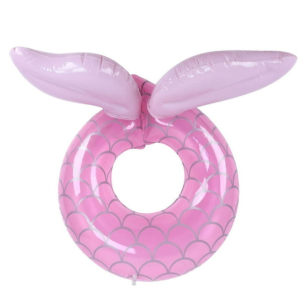 Pink Swimming Ring for Kids Inflatable Pool Toy Float Water Toys Party Supplies