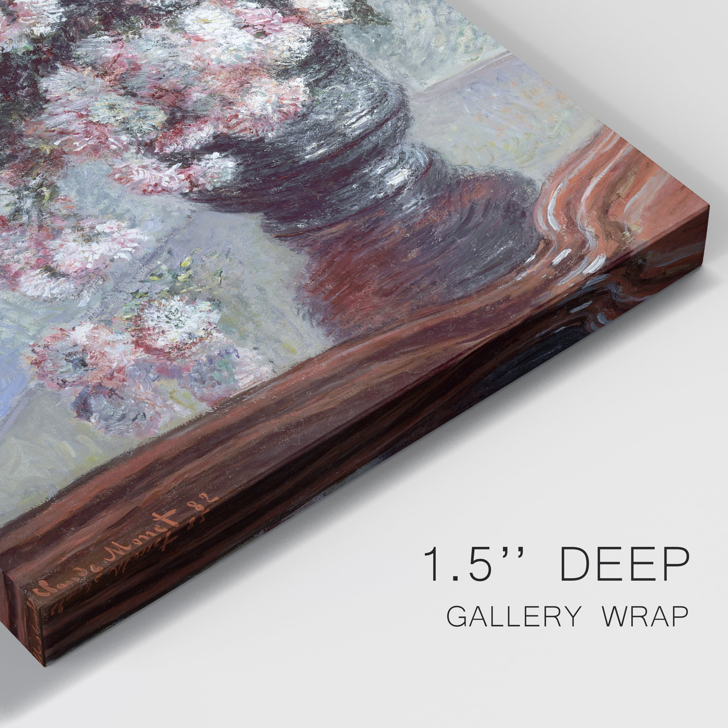 Chrysanthemums Premium Gallery Wrapped Canvas - Ready to Hang - 18 x 27