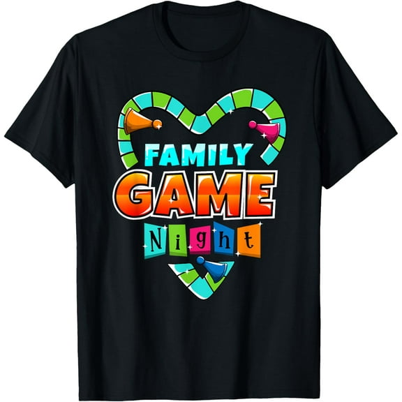 Family Game Night Matching Outfit | Adults Kids Game Night T-Shirt