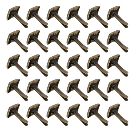 

Sexagesimo 300 Mini Brads Metal Paper Fasteners for DIY Crafting Scrapbooking