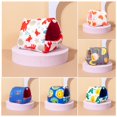 thumbnail image 2 of Cozy Winter Hamster Nest - Semi-enclosed Warm Cotton Nest with Cartoon Pattern, 2 of 8