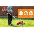 thumbnail image 3 of Floseru 5 in 1 Lawn Mower,52CC 2-Stroke Gas Weed Trimmer,Cordless Hedge Trimmer,Brush Cutter,Handheld Chainsaw Weed Wacker with 1.2l Fuel Tank,2.3KW/8000-9500RPM, 3 of 9
